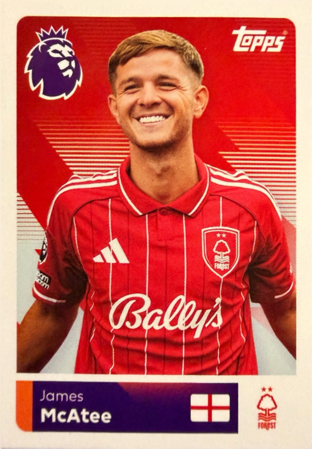 Premier League 2026 Topps - Scegli figurina da 401 a 561