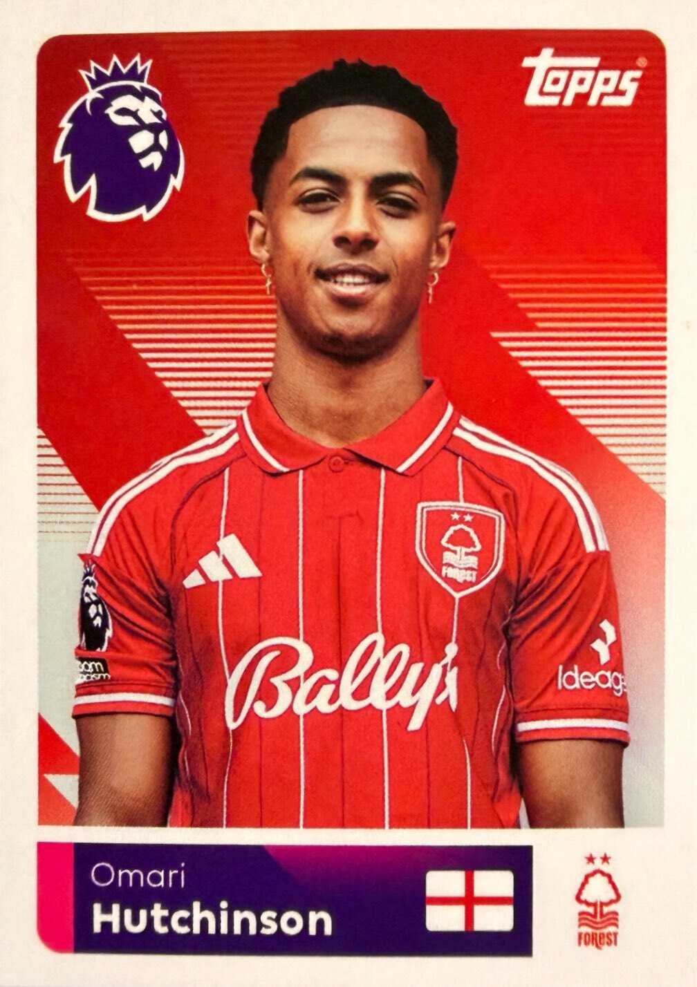 Premier League 2026 Topps - Scegli figurina da 401 a 561