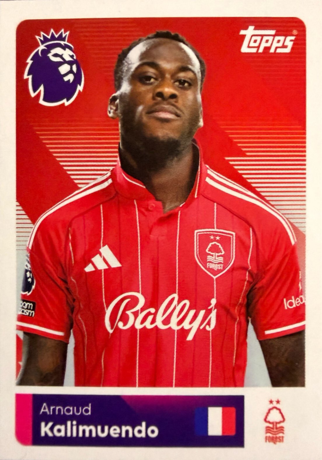 Premier League 2026 Topps - Scegli figurina da 401 a 561