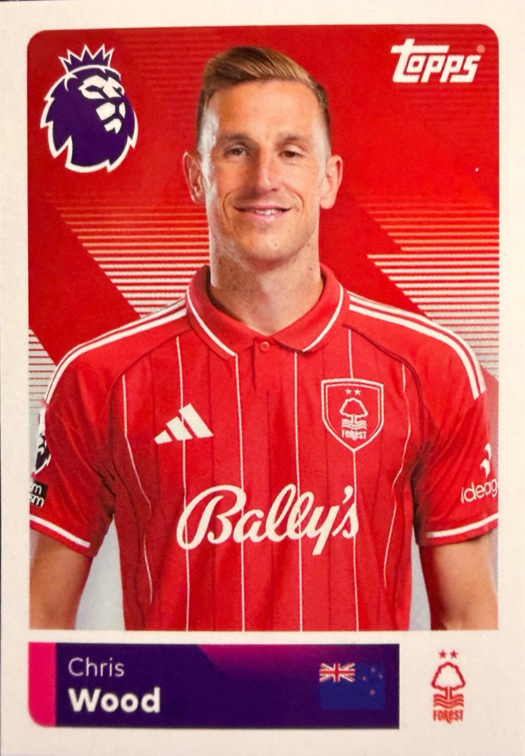 Premier League 2026 Topps - Scegli figurina da 401 a 561
