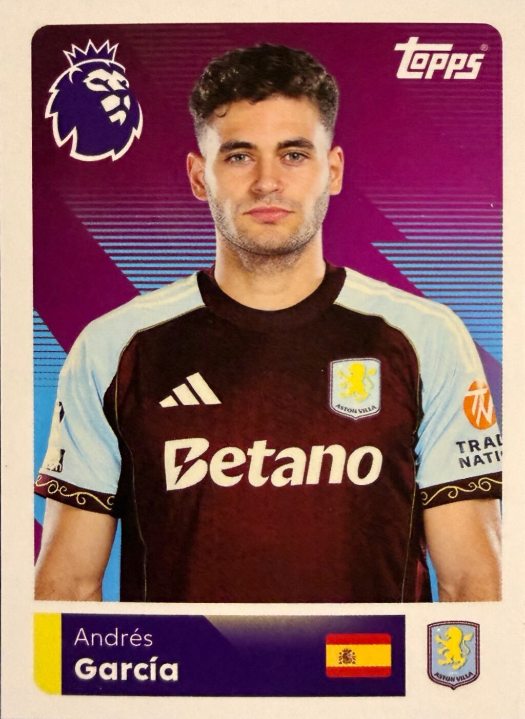 Premier League 2026 Topps - Scegli figurina da 1 a 200