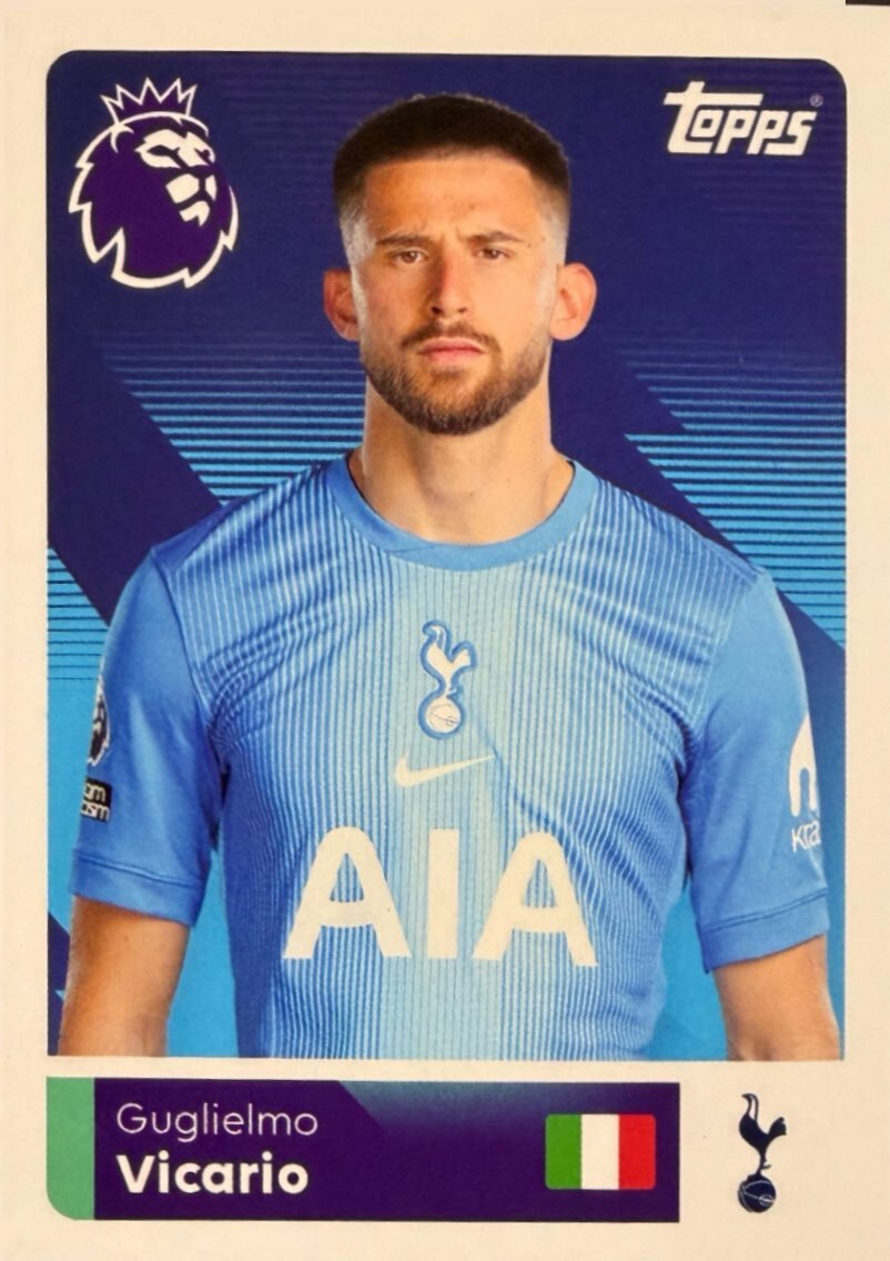 Premier League 2026 Topps - Scegli figurina da 401 a 561