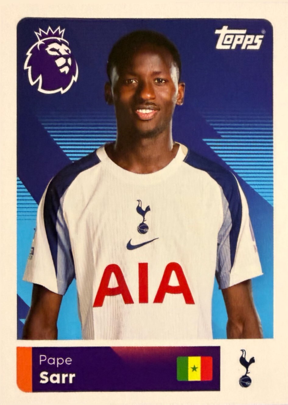 Premier League 2026 Topps - Scegli figurina da 401 a 561