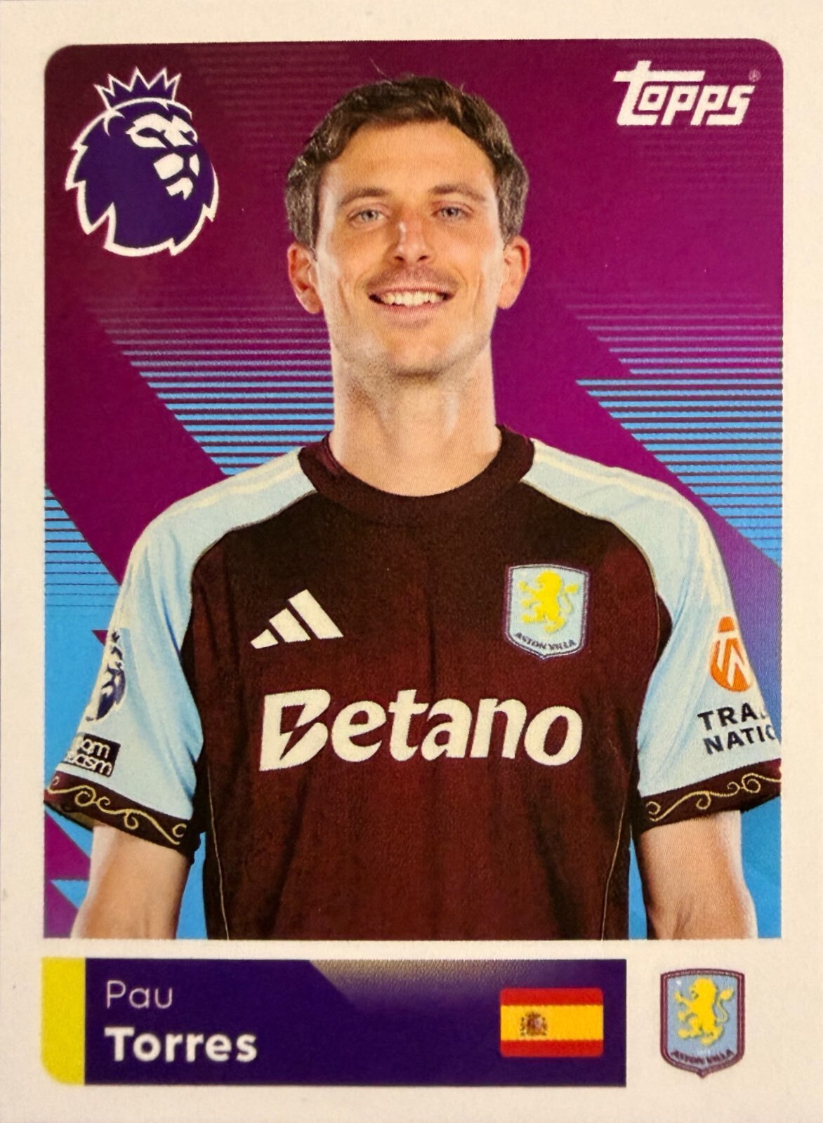 Premier League 2026 Topps - Scegli figurina da 1 a 200