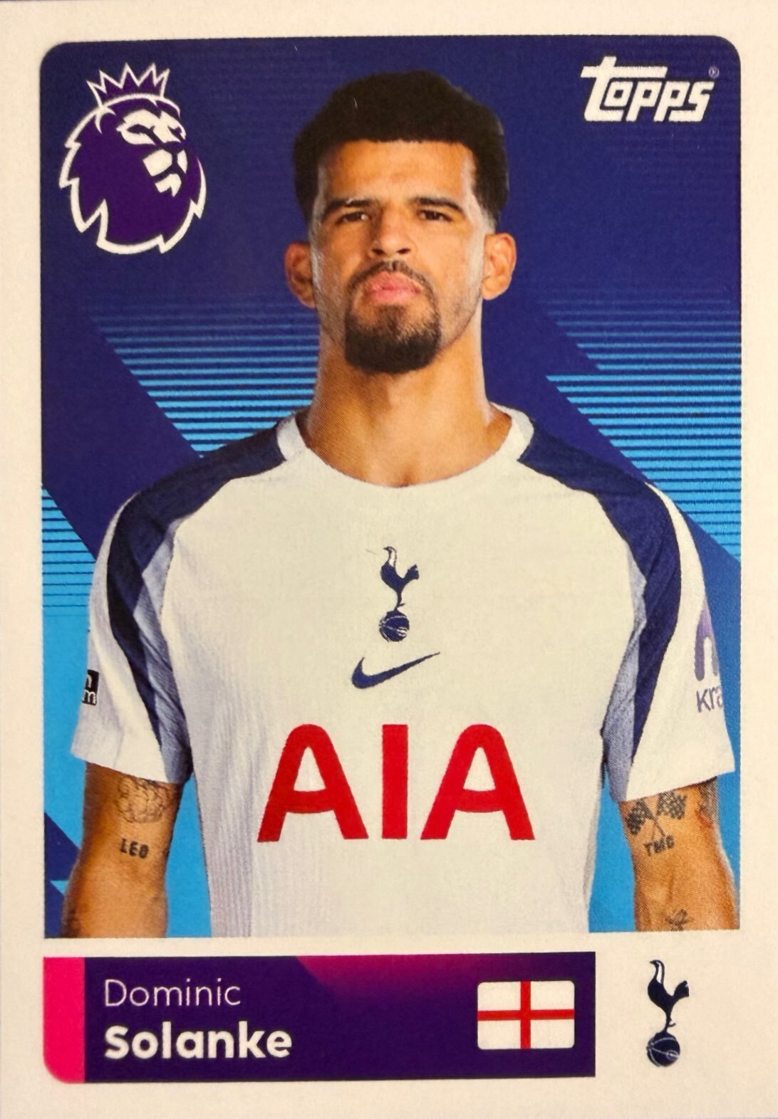 Premier League 2026 Topps - Scegli figurina da 401 a 561