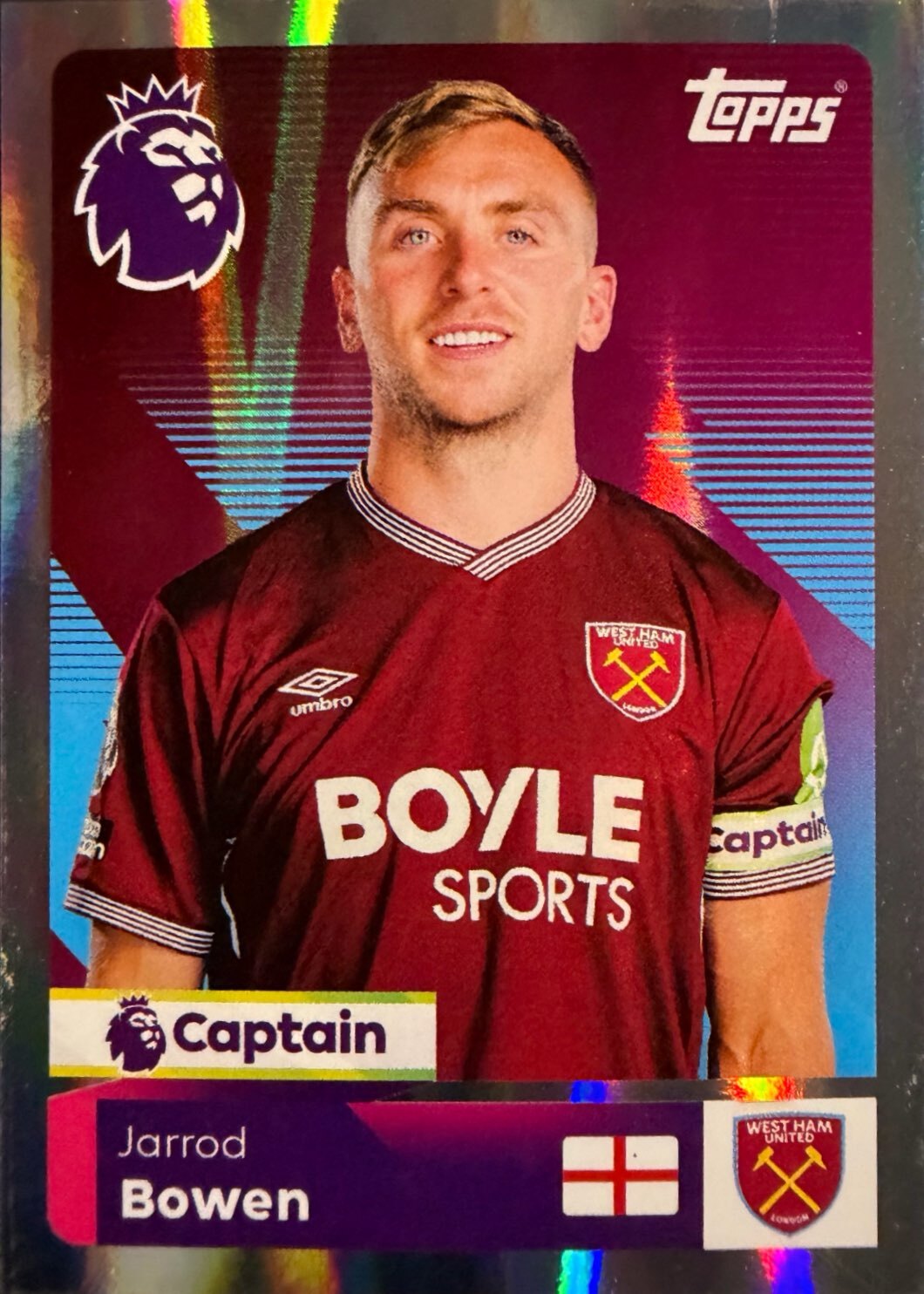 Premier League 2026 Topps - Scegli figurina da 401 a 561