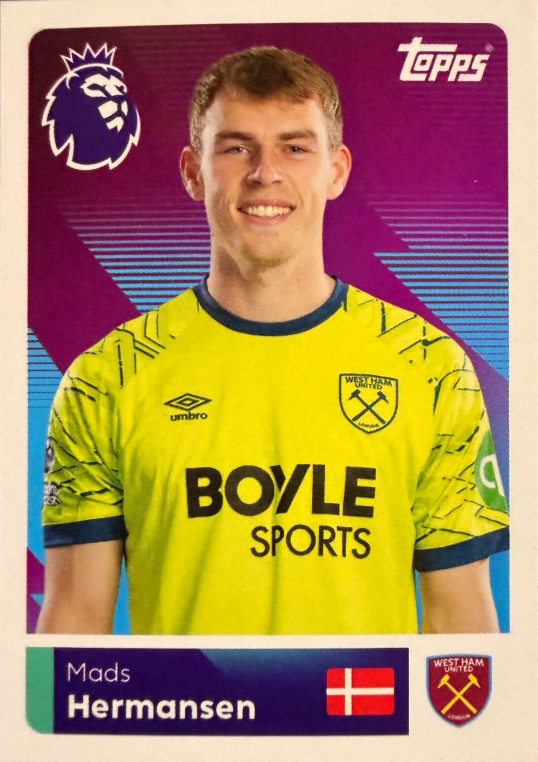 Premier League 2026 Topps - Scegli figurina da 401 a 561