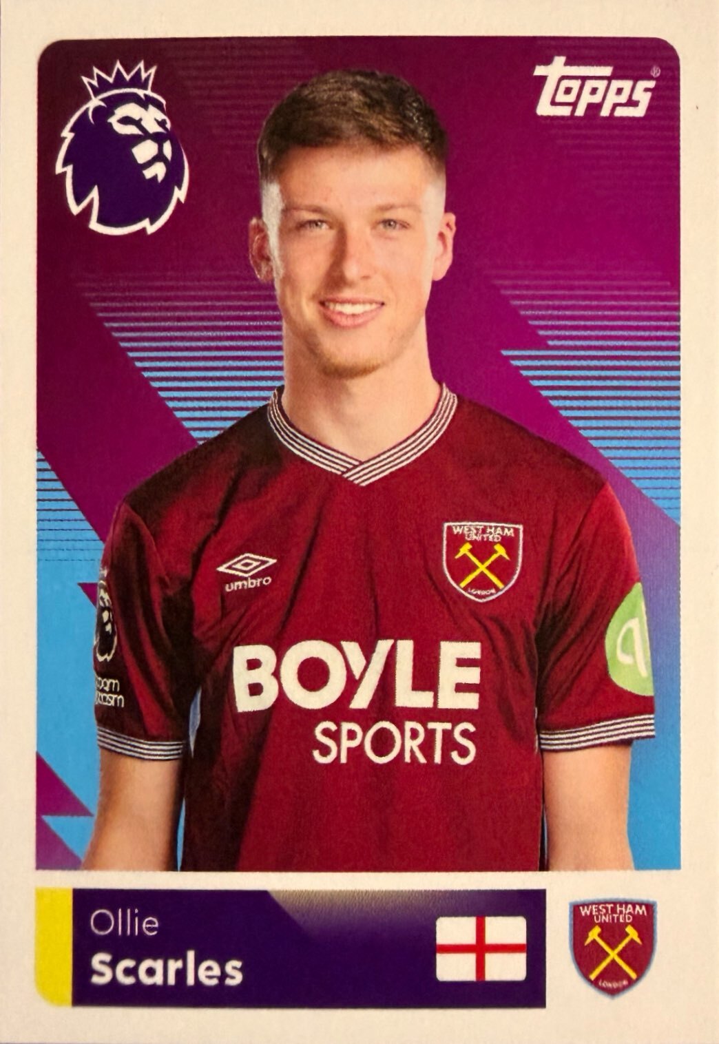 Premier League 2026 Topps - Scegli figurina da 401 a 561