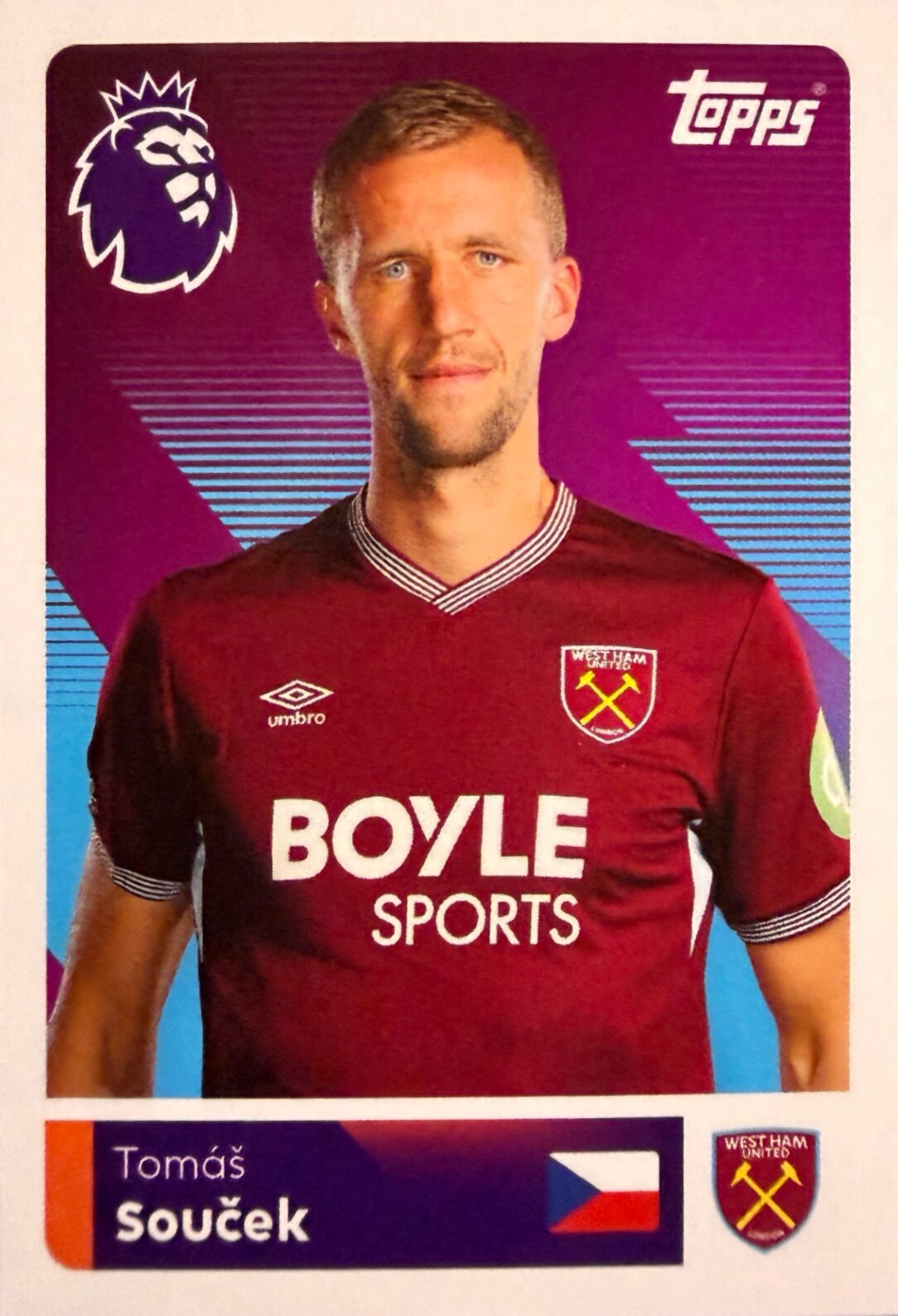 Premier League 2026 Topps - Scegli figurina da 401 a 561