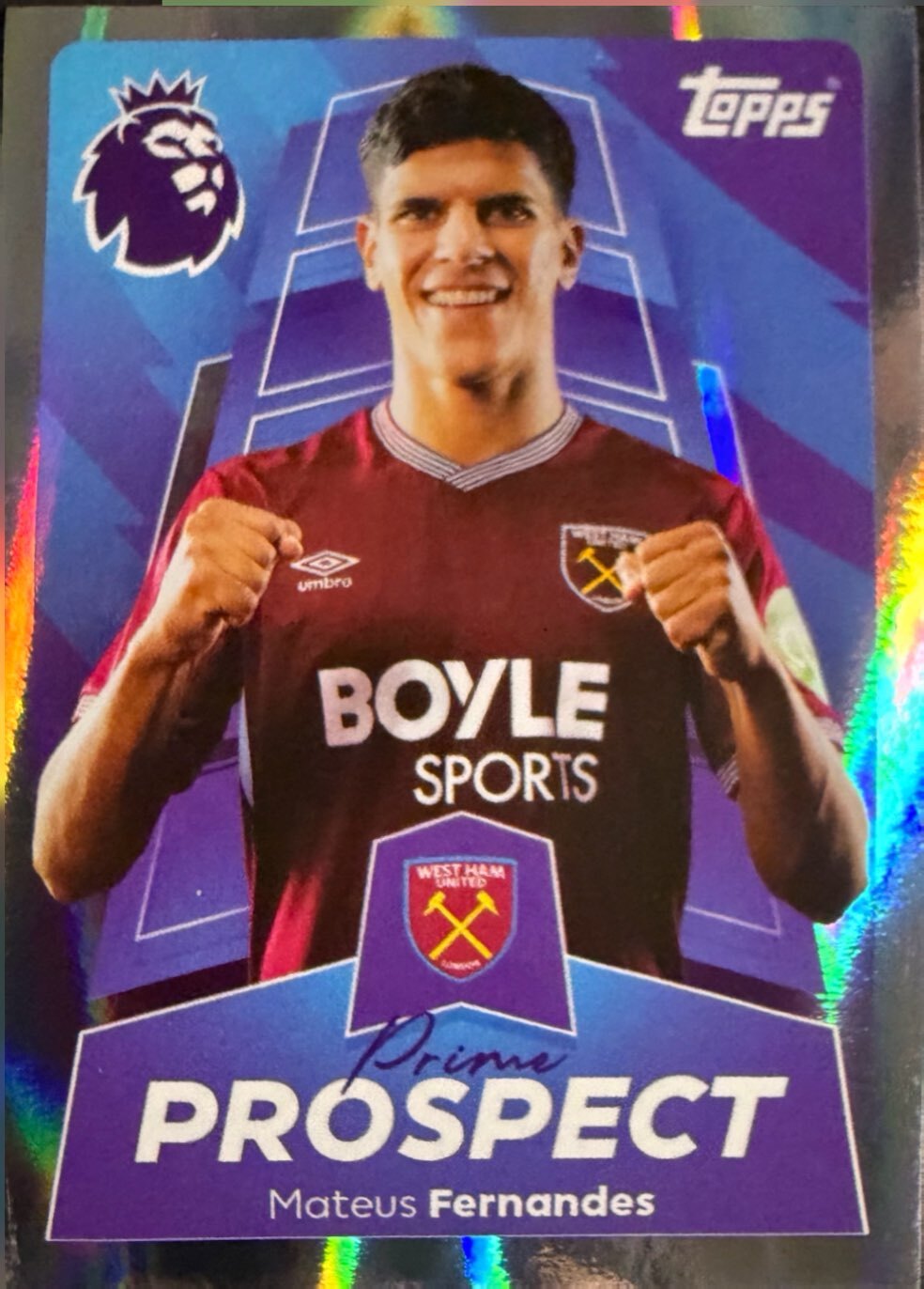 Premier League 2026 Topps - Scegli figurina da 401 a 561