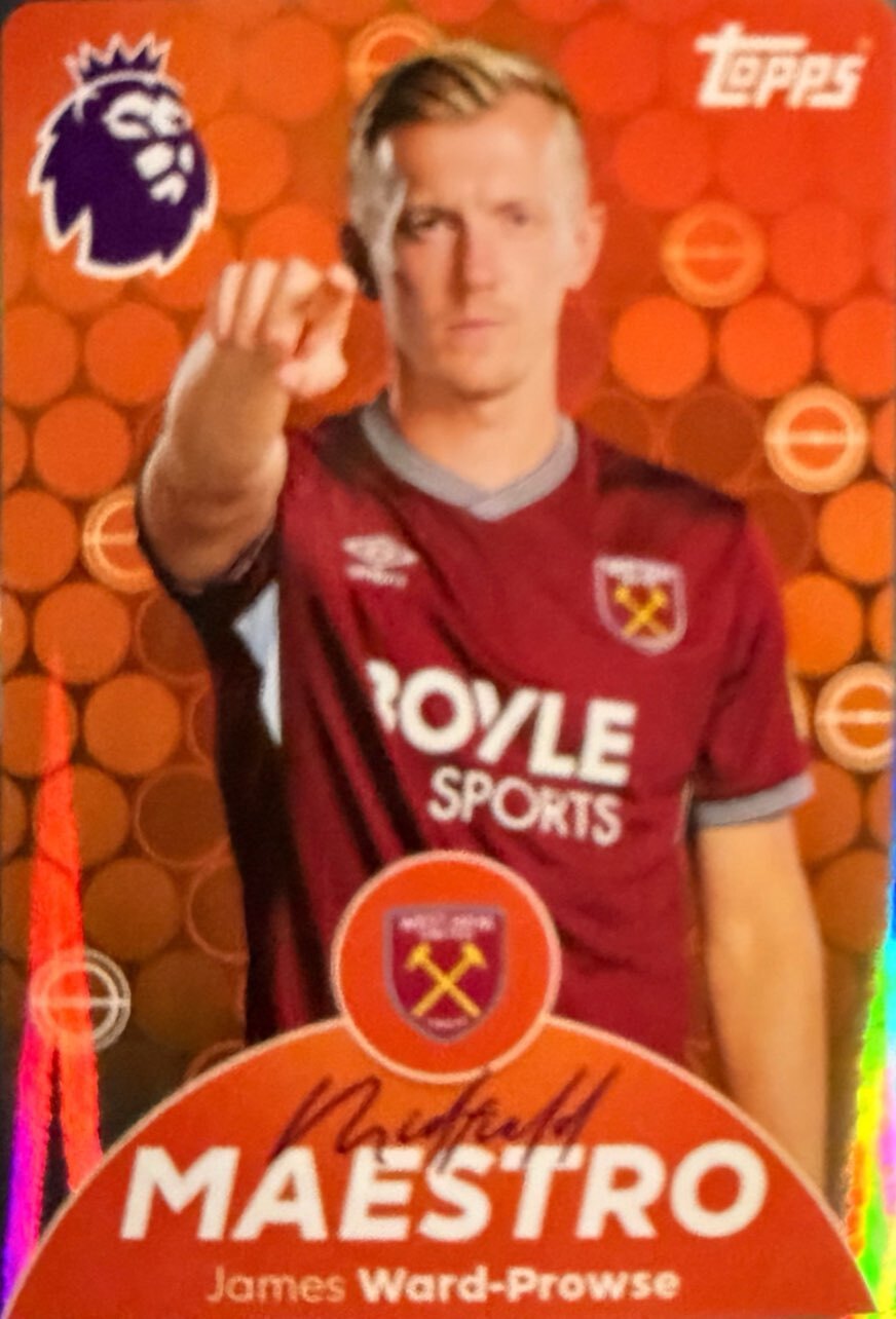 Premier League 2026 Topps - Scegli figurina da 401 a 561