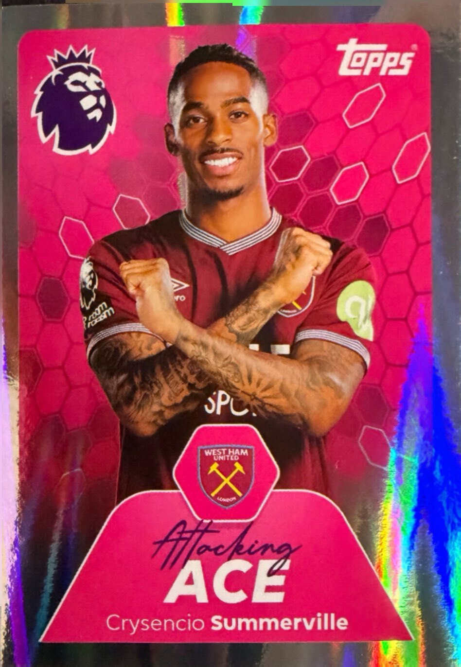 Premier League 2026 Topps - Scegli figurina da 401 a 561