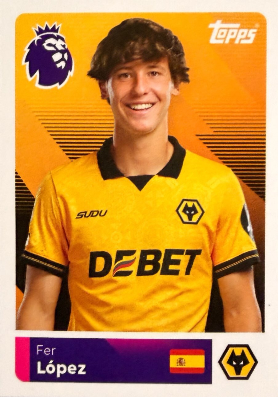 Premier League 2026 Topps - Scegli figurina da 401 a 561