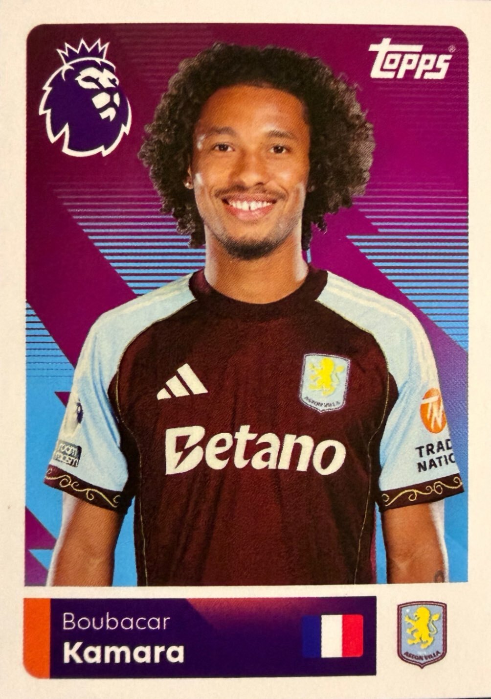 Premier League 2026 Topps - Scegli figurina da 1 a 200