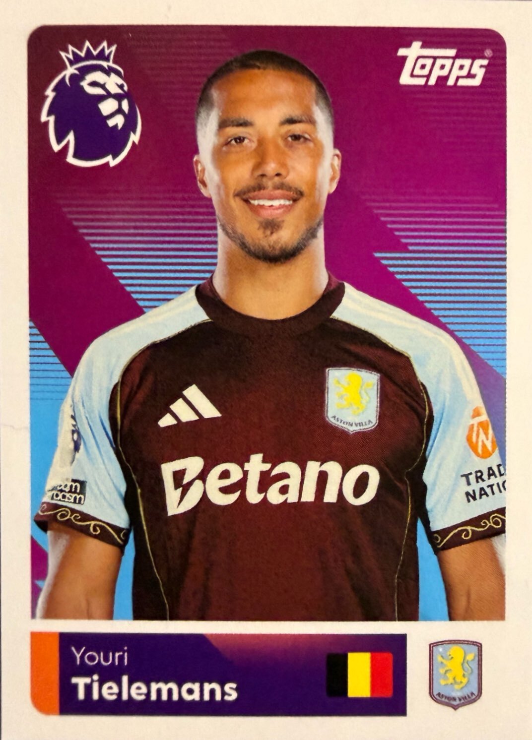Premier League 2026 Topps - Scegli figurina da 1 a 200