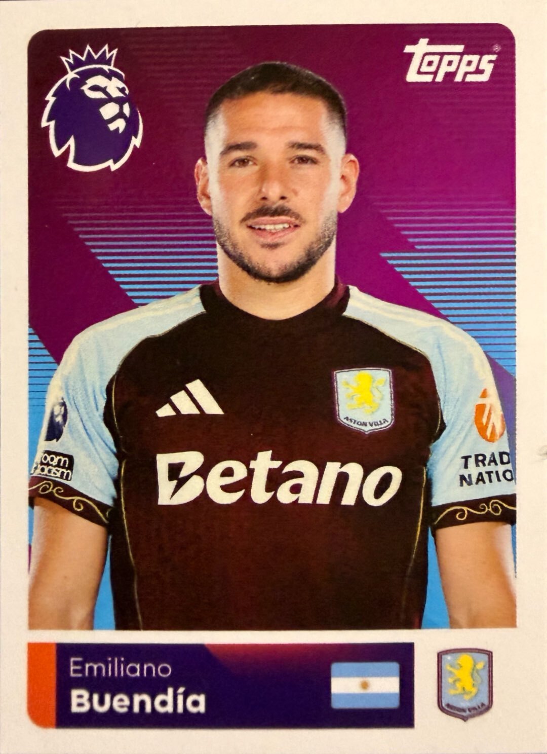 Premier League 2026 Topps - Scegli figurina da 1 a 200