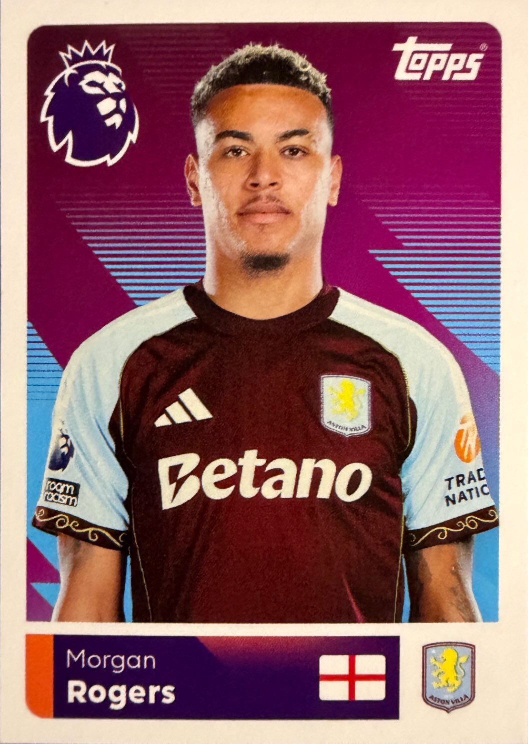 Premier League 2026 Topps - Scegli figurina da 1 a 200