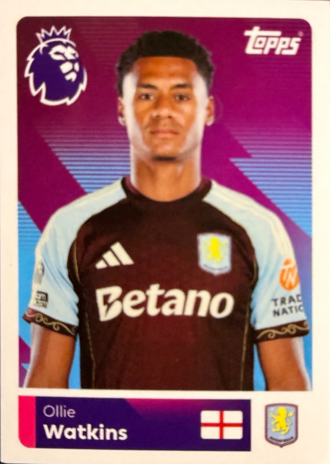 Premier League 2026 Topps - Scegli figurina da 1 a 200