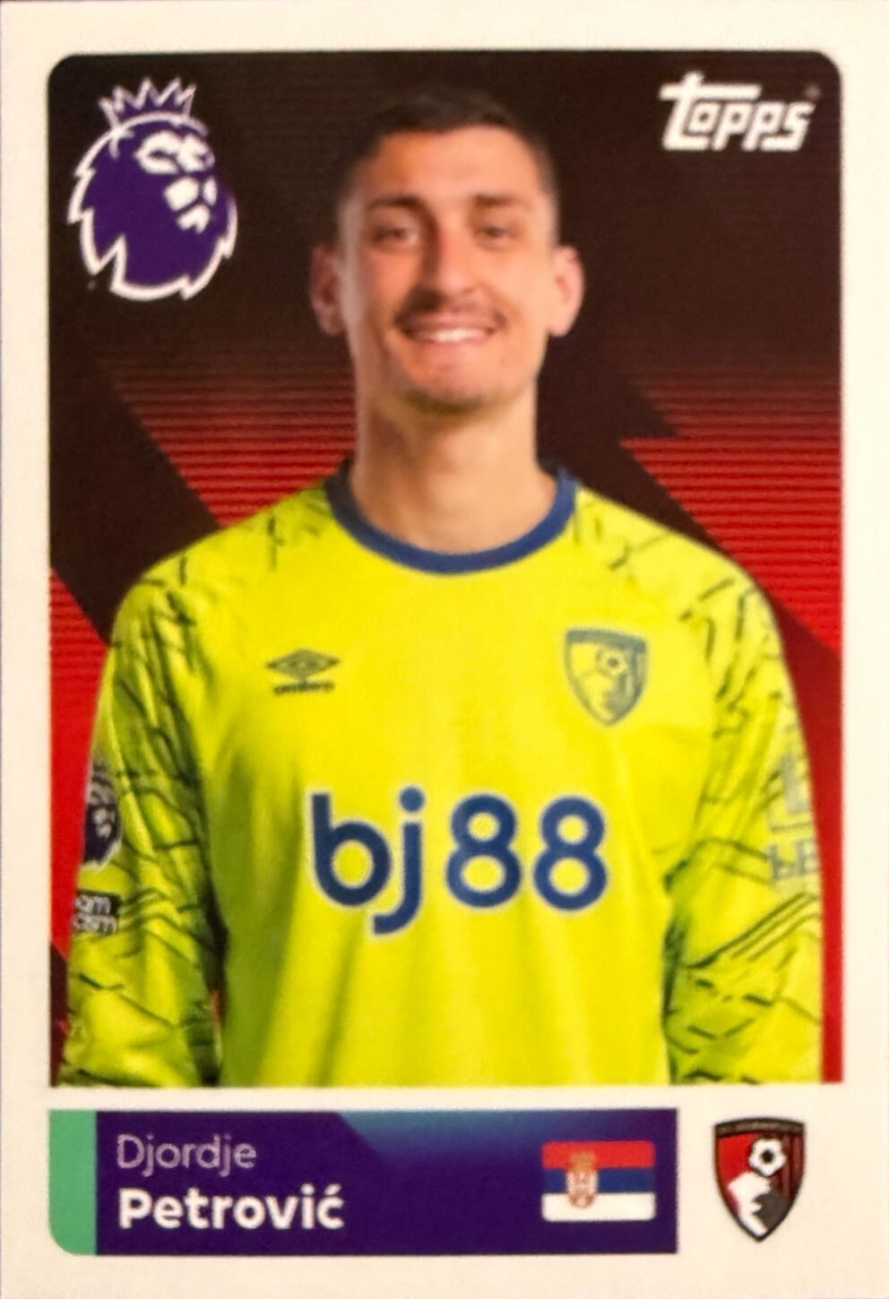 Premier League 2026 Topps - Scegli figurina da 1 a 200