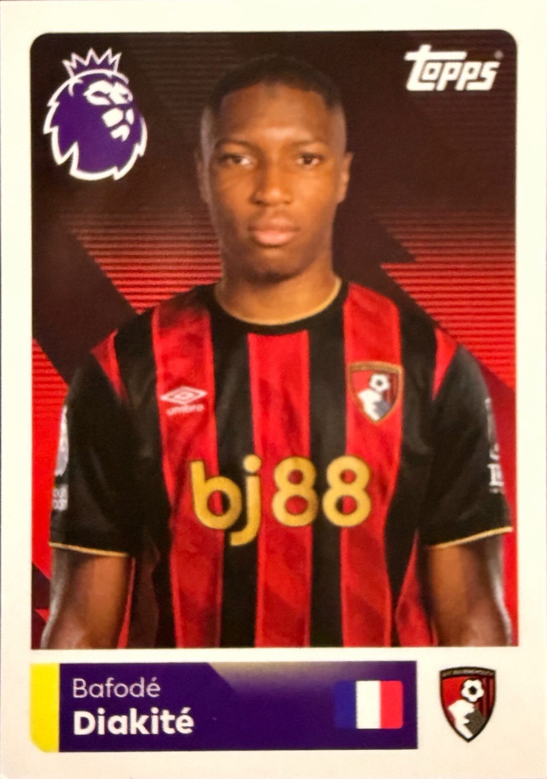 Premier League 2026 Topps - Scegli figurina da 1 a 200