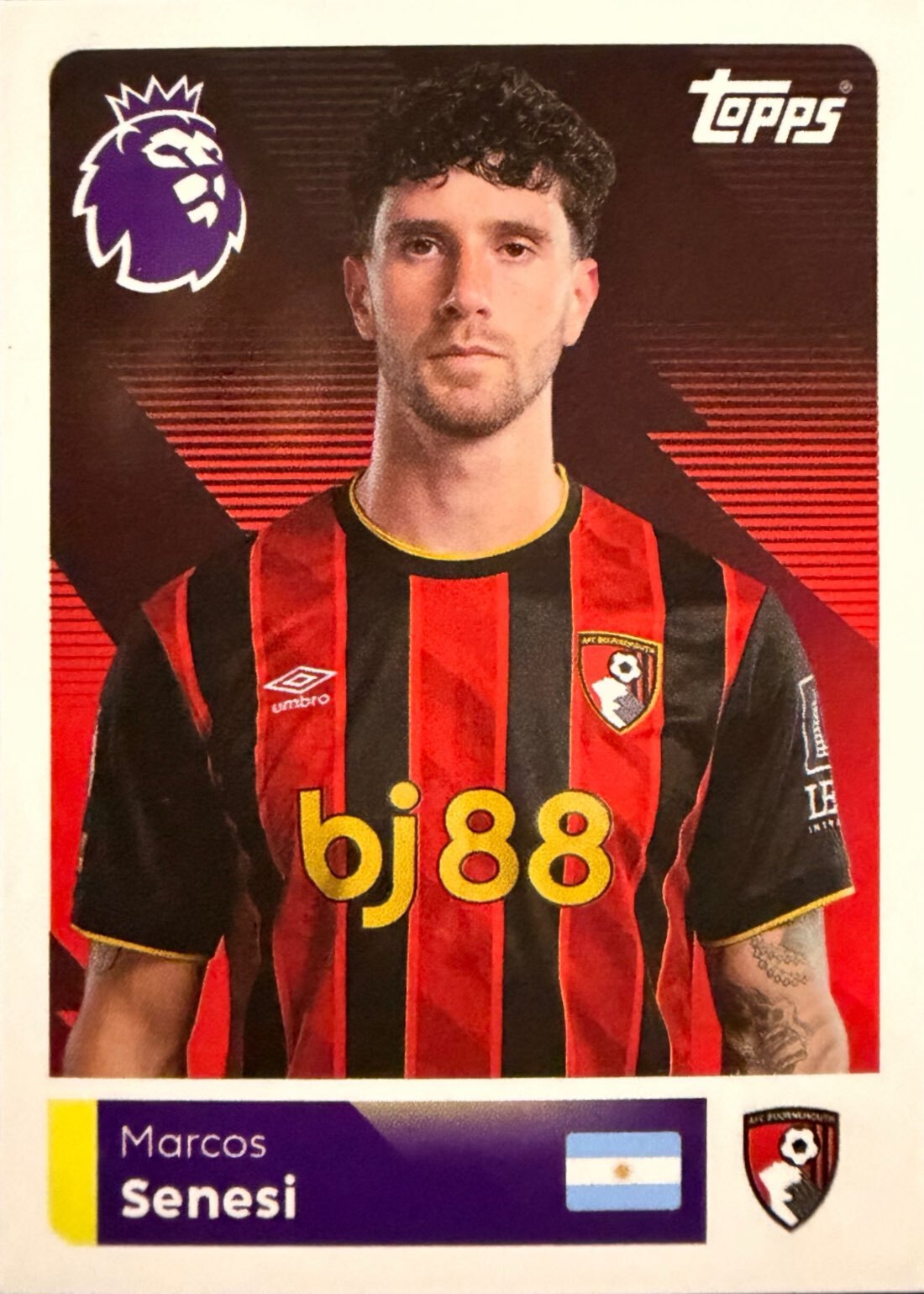 Premier League 2026 Topps - Scegli figurina da 1 a 200
