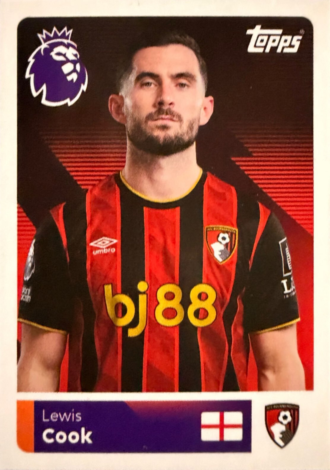 Premier League 2026 Topps - Scegli figurina da 1 a 200