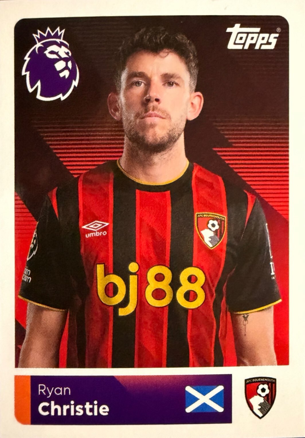 Premier League 2026 Topps - Scegli figurina da 1 a 200