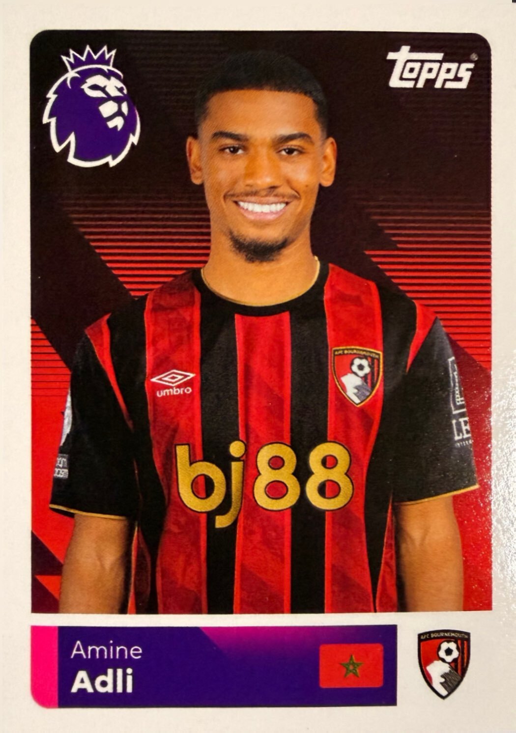 Premier League 2026 Topps - Scegli figurina da 1 a 200