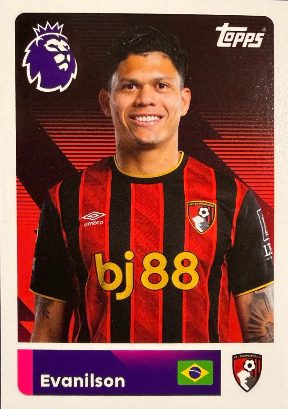Premier League 2026 Topps - Scegli figurina da 1 a 200