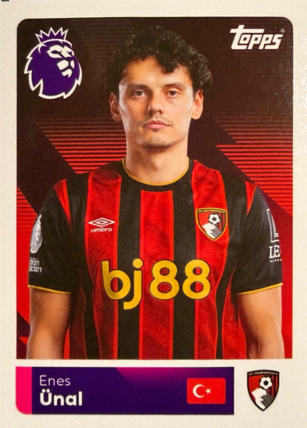 Premier League 2026 Topps - Scegli figurina da 1 a 200