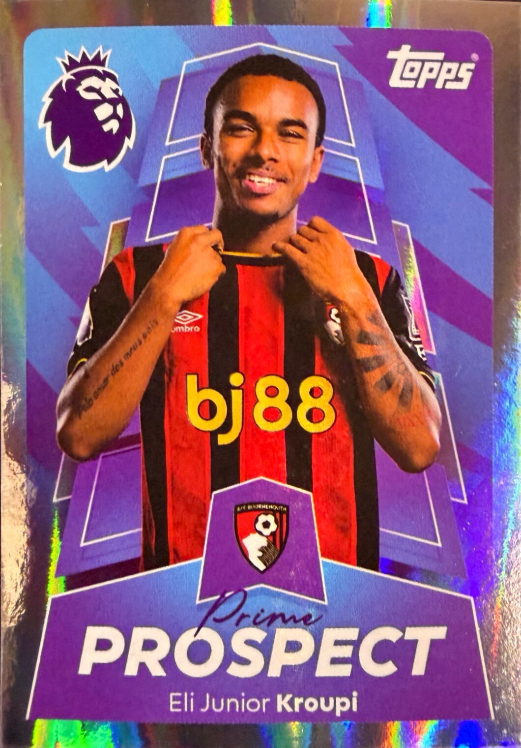 Premier League 2026 Topps - Scegli figurina da 1 a 200