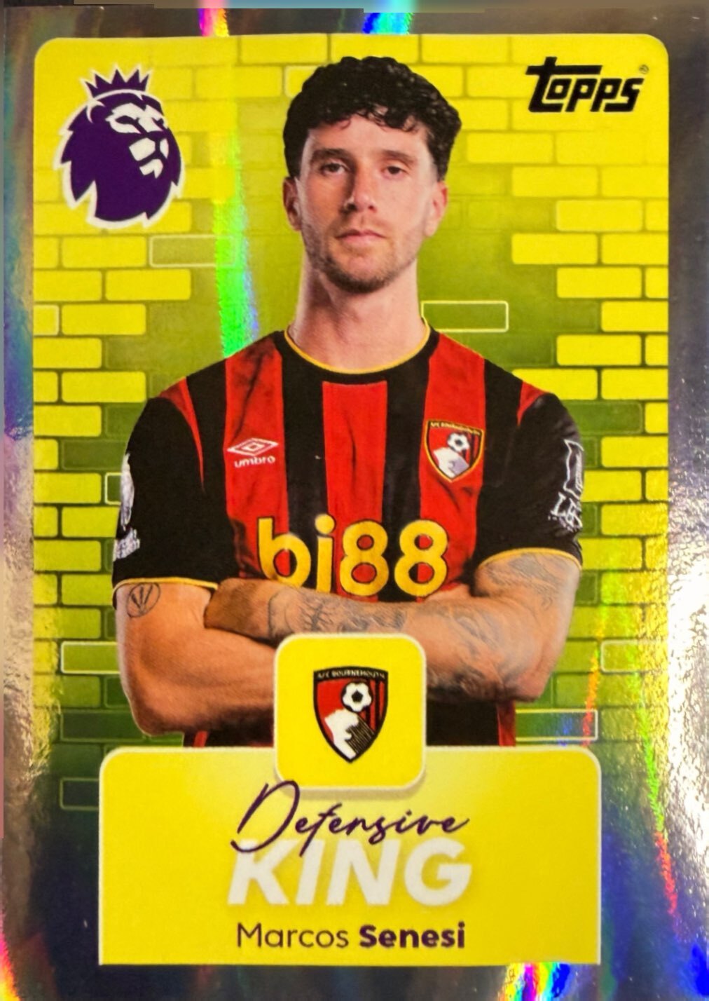 Premier League 2026 Topps - Scegli figurina da 1 a 200