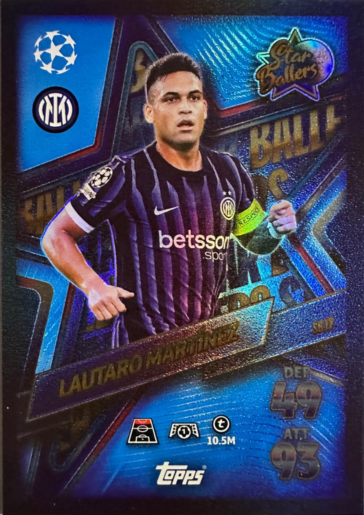 Topps Match Attax 2025/26 UCL Champions League - Scegli Card Star Ballers