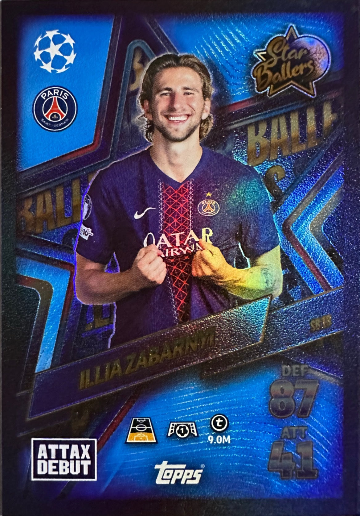 Topps Match Attax 2025/26 UCL Champions League - Scegli Card Star Ballers