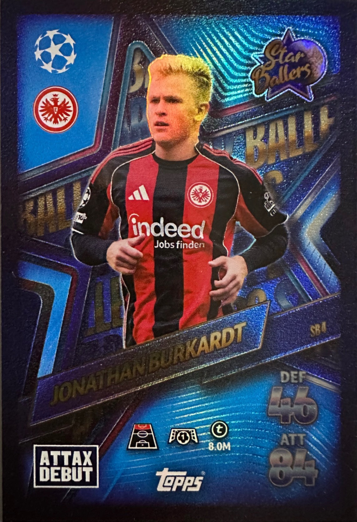 Topps Match Attax 2025/26 UCL Champions League - Scegli Card Star Ballers