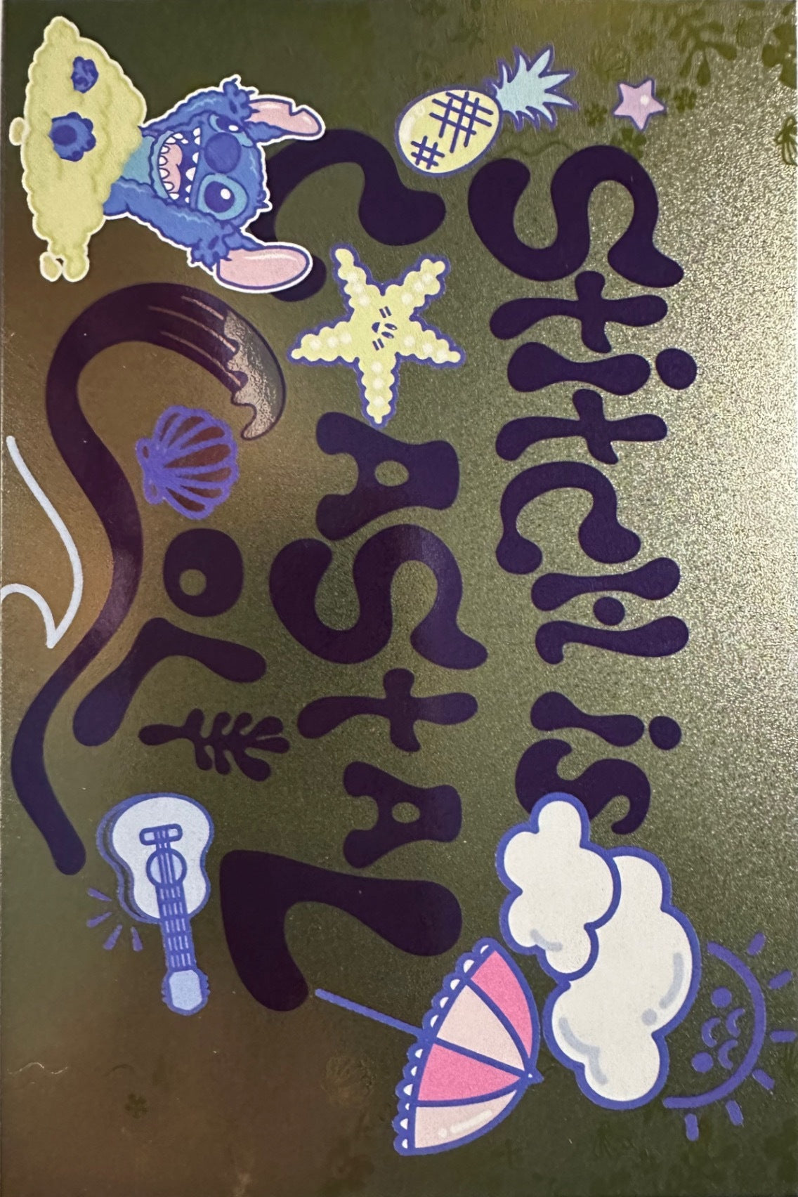 Stitch Mondi Straordinari - Photocard a Scelta 1-108 LIMITED EDITION