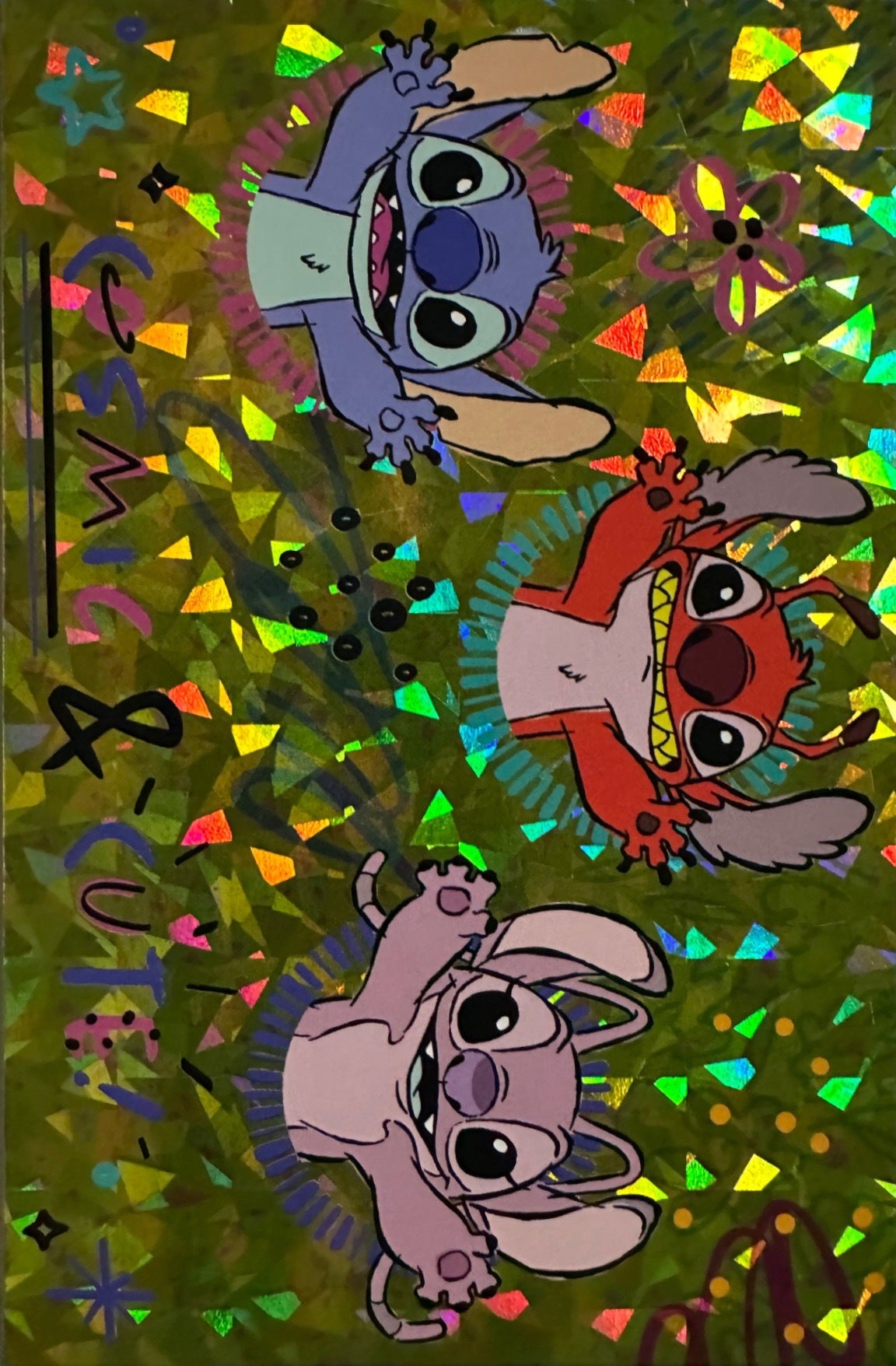 Stitch Mondi Straordinari - Photocard a Scelta 1-108 LIMITED EDITION