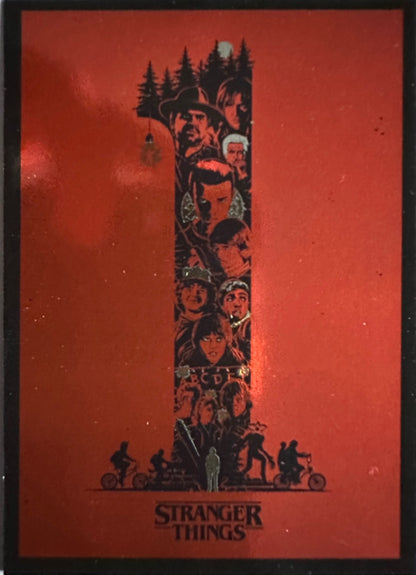 Stranger Things Panini Netflix 2025 Trading Card - Card a Scelta 1-190