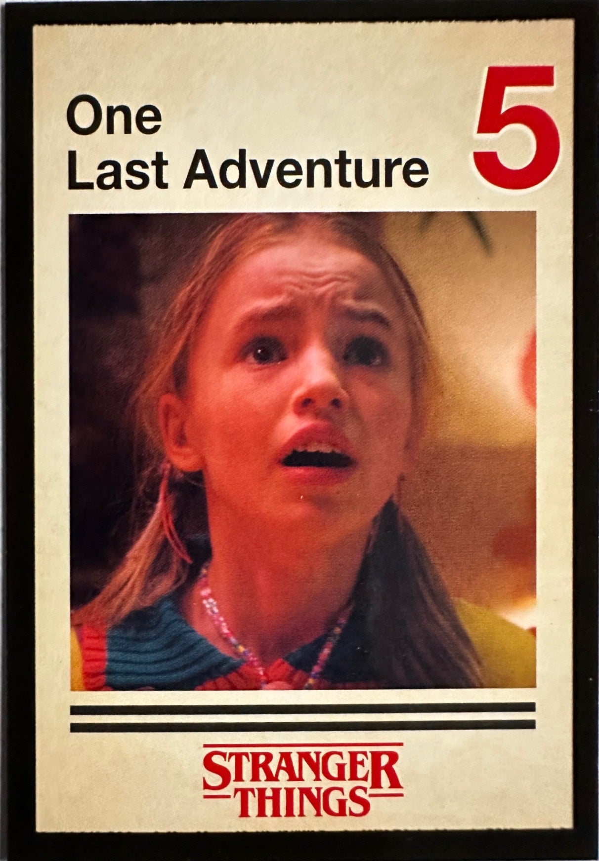 Stranger Things Panini Netflix 2025 Trading Card - Card a Scelta 1-190