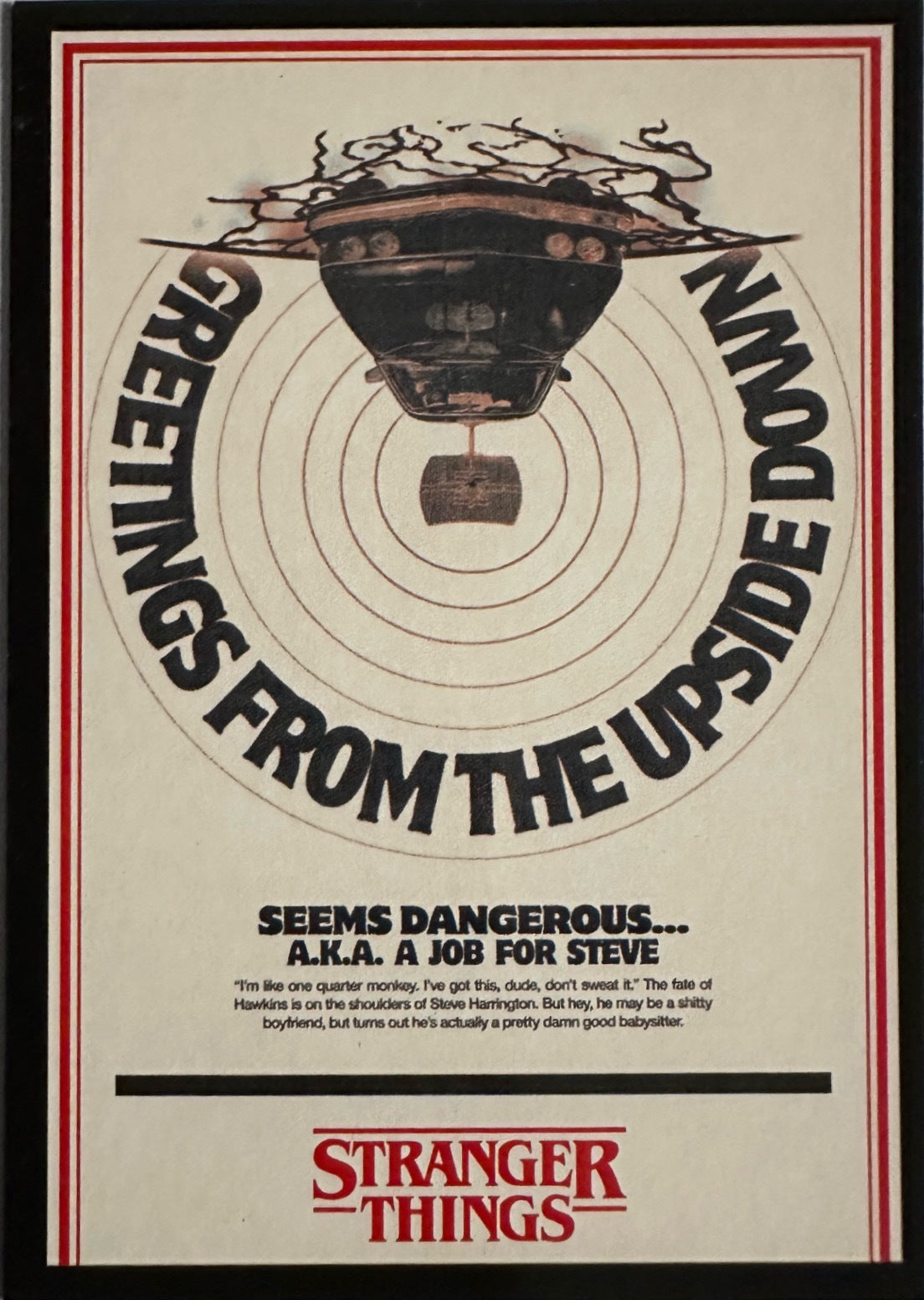 Stranger Things Panini Netflix 2025 Trading Card - Card a Scelta 1-190