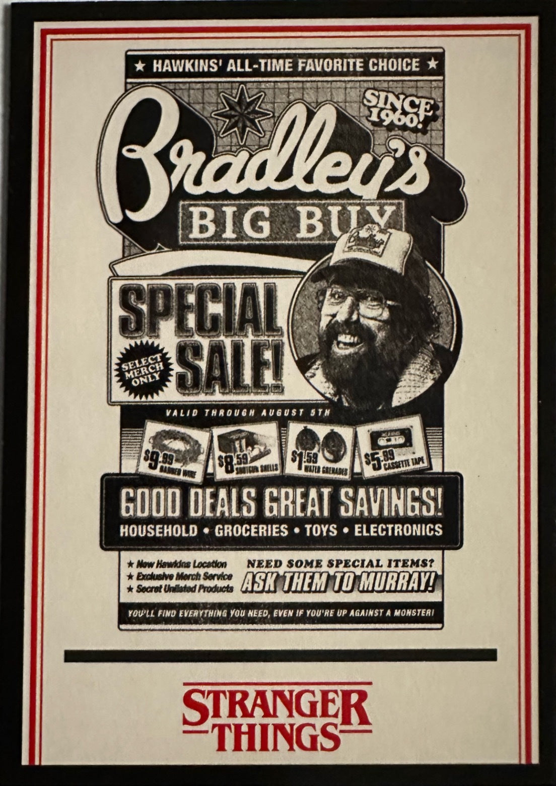 Stranger Things Panini Netflix 2025 Trading Card - Card a Scelta 1-190