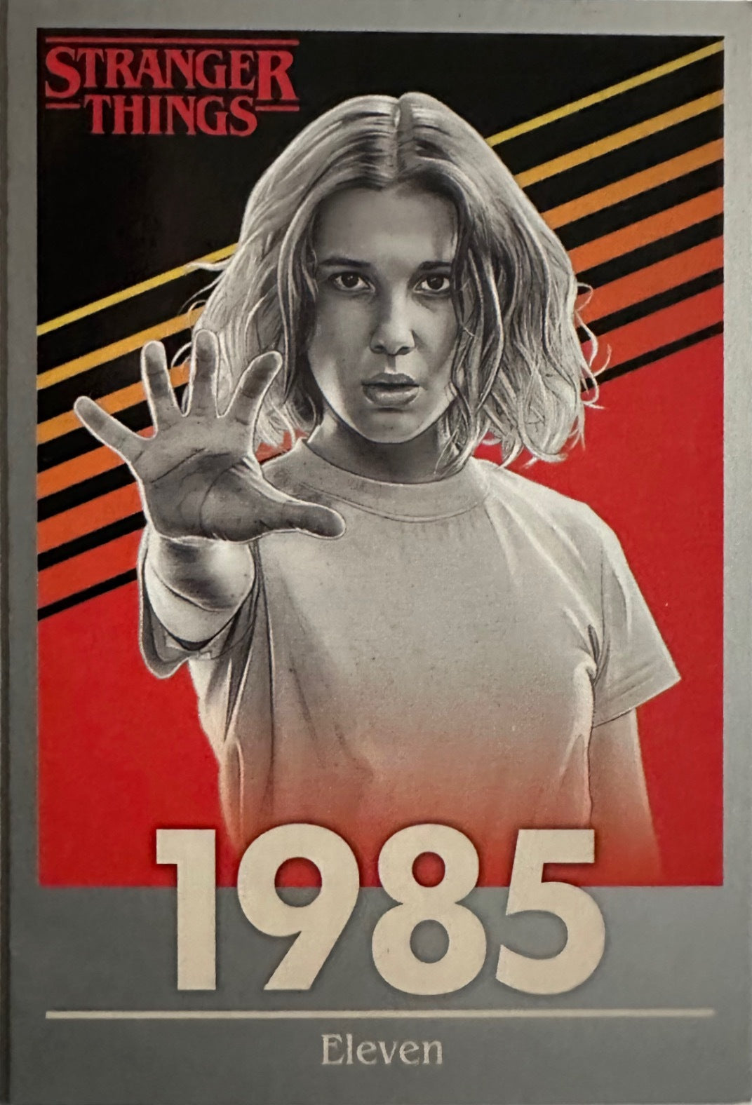 Stranger Things Panini Netflix 2025 Trading Card - LIMITED PARALLEL SILVER GOLD a Scelta