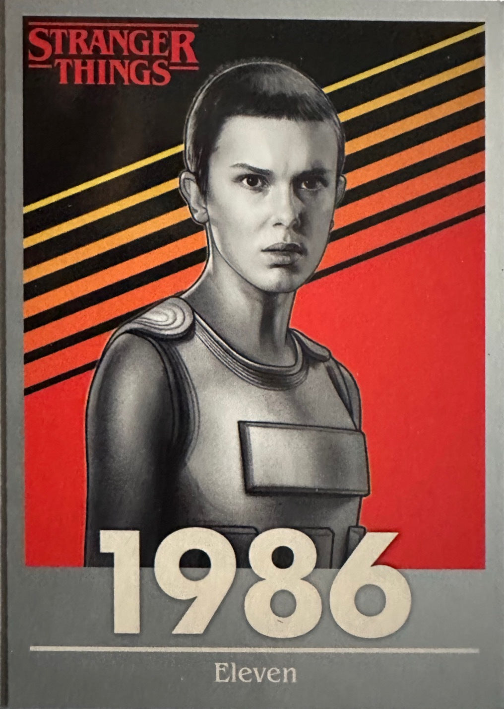 Stranger Things Panini Netflix 2025 Trading Card - LIMITED PARALLEL SILVER GOLD a Scelta