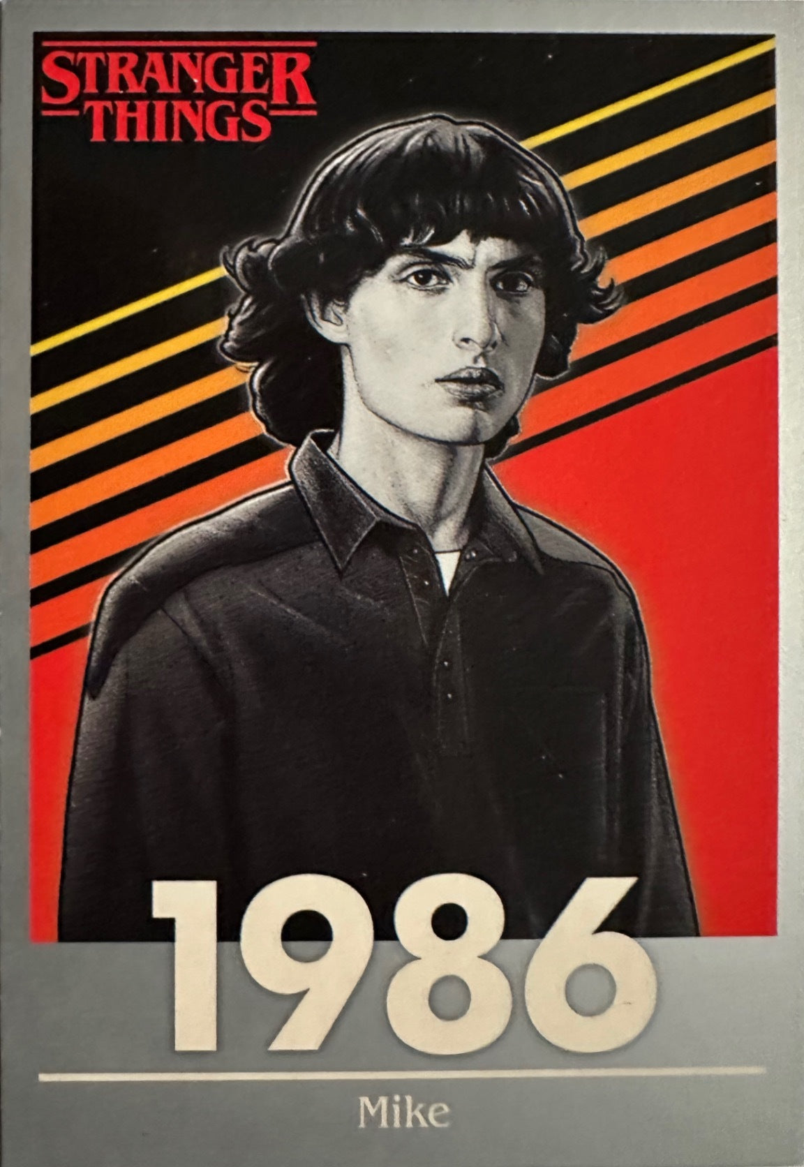 Stranger Things Panini Netflix 2025 Trading Card - LIMITED PARALLEL SILVER GOLD a Scelta