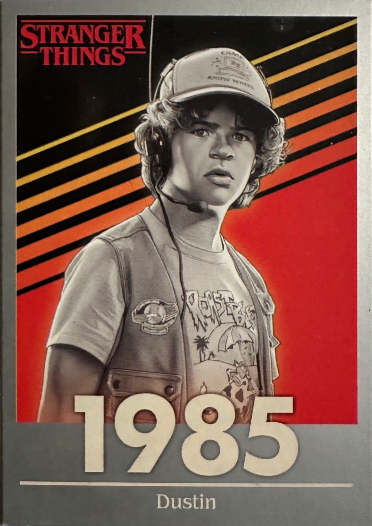 Stranger Things Panini Netflix 2025 Trading Card - LIMITED PARALLEL SILVER GOLD a Scelta