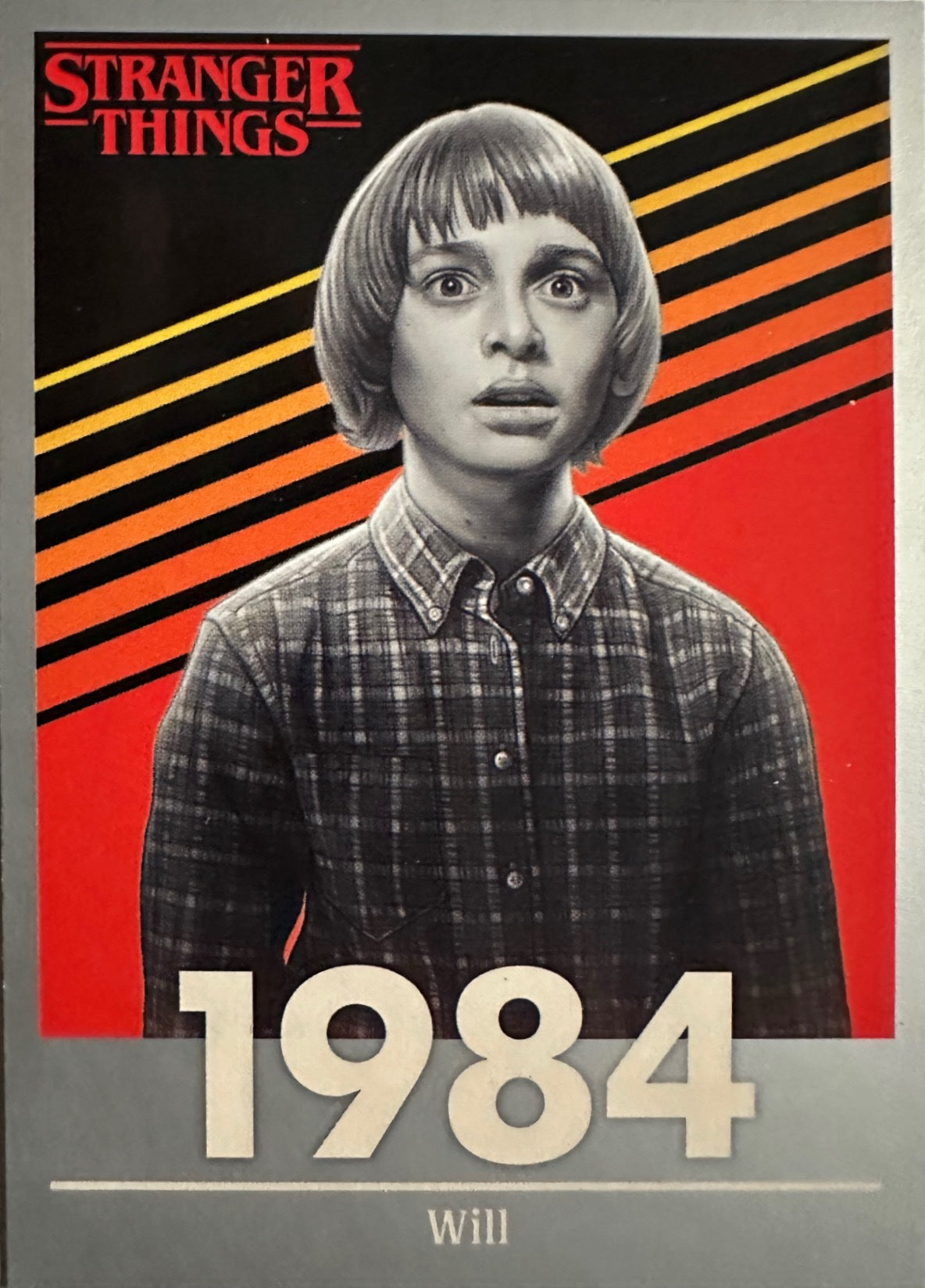 Stranger Things Panini Netflix 2025 Trading Card - LIMITED PARALLEL SILVER GOLD a Scelta