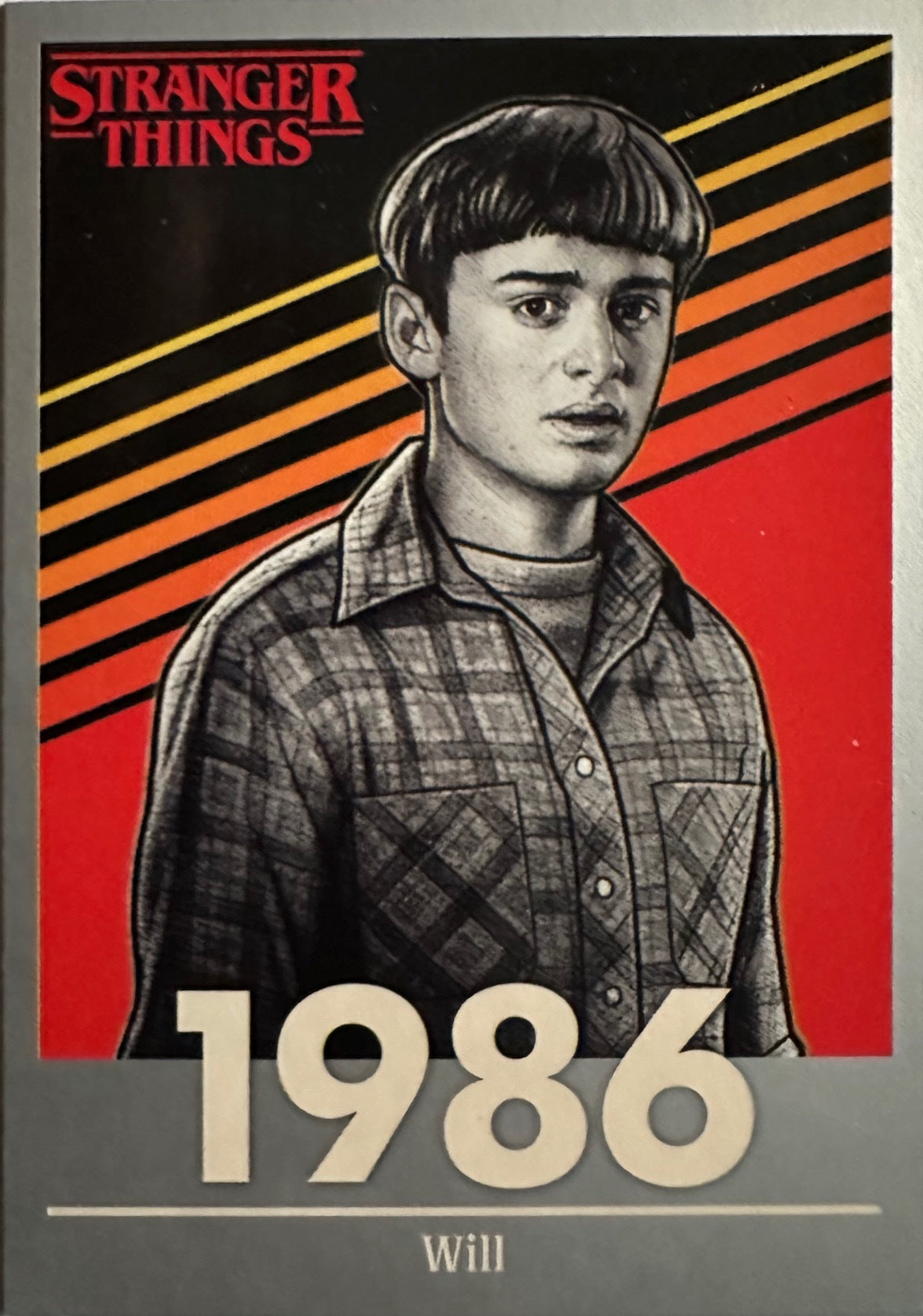 Stranger Things Panini Netflix 2025 Trading Card - LIMITED PARALLEL SILVER GOLD a Scelta