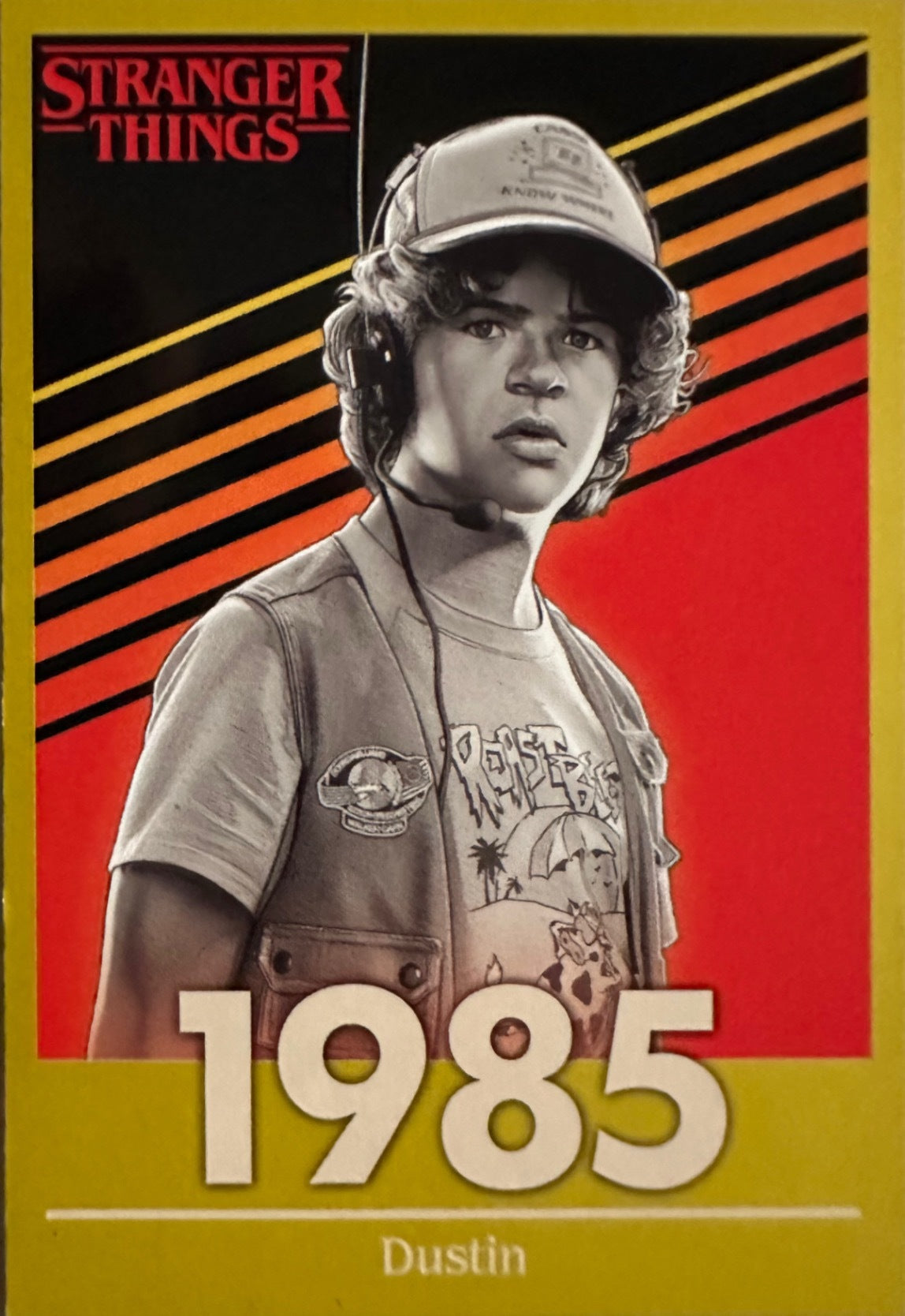 Stranger Things Panini Netflix 2025 Trading Card - LIMITED PARALLEL SILVER GOLD a Scelta