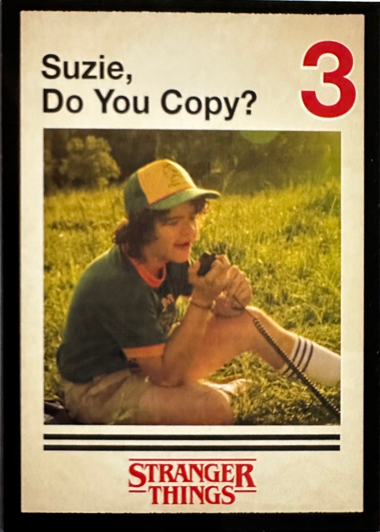 Stranger Things Panini Netflix 2025 Trading Card - Card a Scelta 1-190