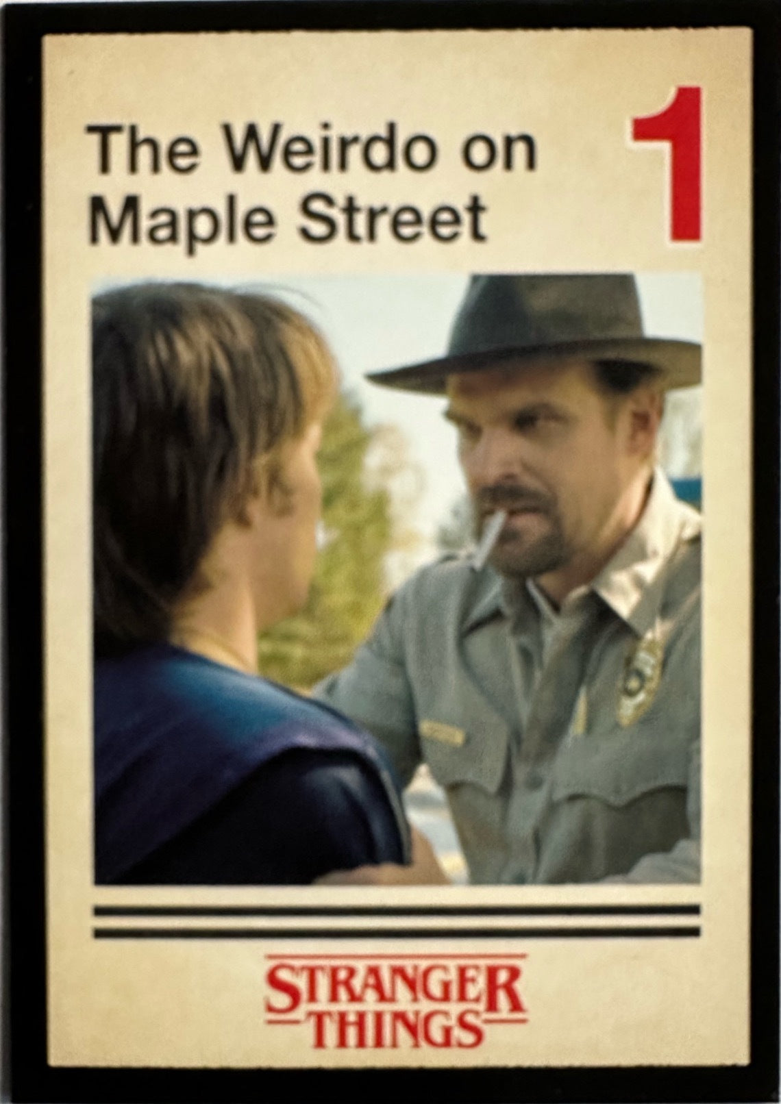 Stranger Things Panini Netflix 2025 Trading Card - Card a Scelta 1-190